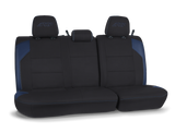 PRP 16-23 Toyota Tacoma Rear Bench Cover - Black/Navy Blue - B054-06
