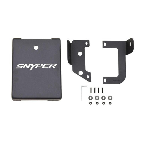 Westin/Snyper 07-17 Jeep Wrangler Evap Canister Skid Plate - Textured Black - 42-21035