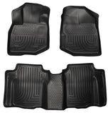 Husky Liners 09-12 Honda Fit WeatherBeater Combo Black Floor Liners - 98491