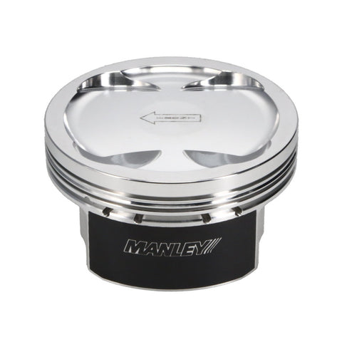 Manley 04+ Subaru WRX STi (EJ257) 83mm Stroker 99.5mm STD Bore 9.8:1 Dish Piston Set with Rings - 622100C-4