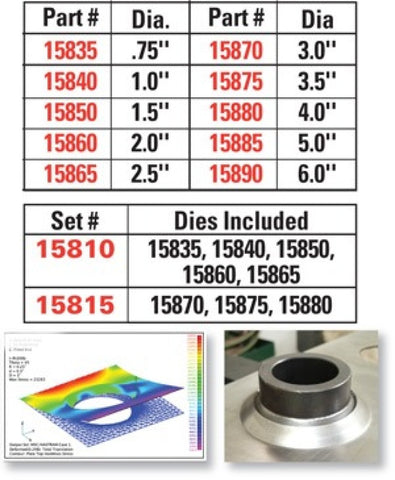 SPC Performance 4.0in. FLARED HOLE DIE - 15880