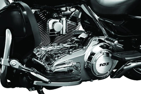 Kuryakyn Inner Primary Cover 07-08 Touring Models Chrome - 8397