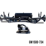 Kleinn 07-13 Chevrolet Silverado/ Sierra Onboard Air System w/ Model 730 Horns - GM1500-734