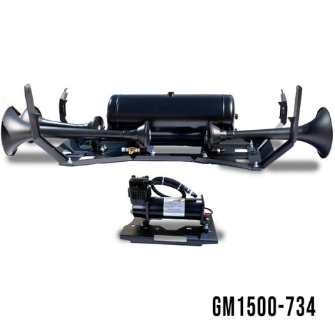 Kleinn 07-13 Chevrolet Silverado/ Sierra Onboard Air System w/ Model 730 Horns - GM1500-734