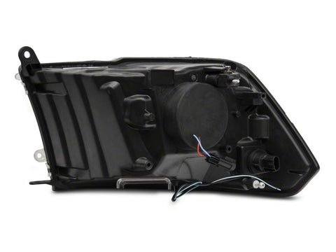 Raxiom 09-18 Dodge RAM 1500 Non-Projector LED Halo Headlights- Chrome Housing (Clear Lens) - R111517