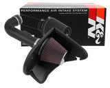 K&N 2016-2017 Chevrolet Camaro V6-3.6L F/I AirCharger Performance Intake - 63-3094