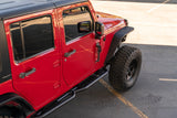 DV8 Offroad 07-18 Jeep Wrangler JK (4 Door Only) OE Plus Side Steps - SRJK-08