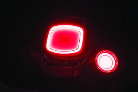 Kuryakyn Tracer L.E.D. Rear Turn Signal Insert Red Light/Red Lens 1156 - 2908