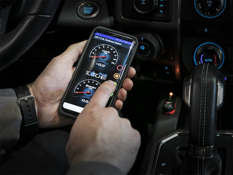 aFe Scorcher Blue Bluetooth Capable Power Module - 16-18 BMW M2 (F87) L6-3.0L (t) N55 - 77-86317