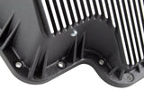 afe Transmission Pan (Black); Ford Diesel Trucks 03-10 V8-6.0/6.4L (td) - 46-70122-1