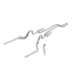 MagnaFlow SYS C/B 84-87 Buick Regal V6 3.8L Turbocharged SS 2.5in Street Series Dual Split Rear Exit - 16884