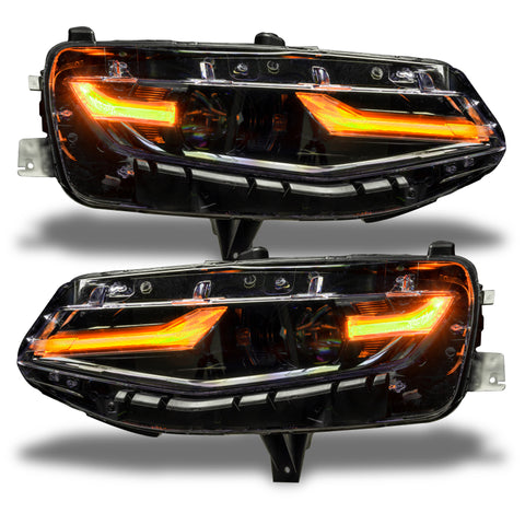 Oracle 19-21 Chevy Camaro LS/LT RGB+A Headlight DRL Kit - ColorSHIFT w/o Controller - 1418-334