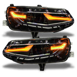 Oracle 19-21 Chevy Camaro LS/LT RGB+A Headlight DRL Kit - ColorSHIFT w/ RF Controller - 1418-330
