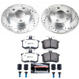 Power Stop 96-01 Audi A4 Quattro Rear Z26 Street Warrior Brake Kit - K584-26