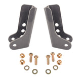 Synergy 2018+ Jeep Wrangler JL/JLU Rear Lower Shock Relocation Brackets - 8874-01