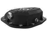 aFe Rear Differential Cover (Black Machined; Pro Series); 15-19 Ford F-150 V6-2.7L (t) (12-Bolt) - 46-71181B