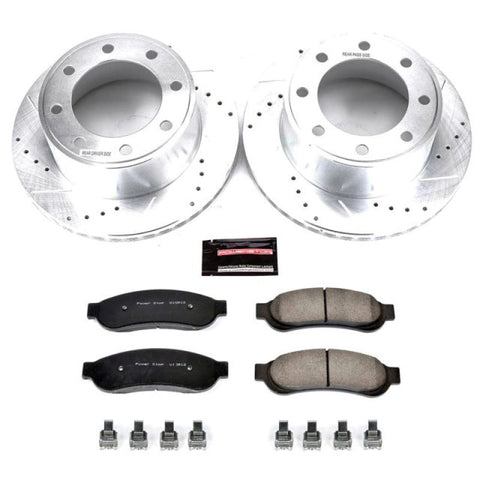 Power Stop 05-07 Ford F-250 Super Duty Rear Z23 Evolution Sport Brake Kit - K1799