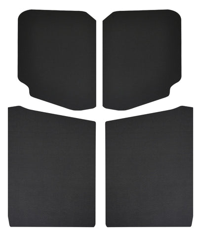 DEI 18-23 Jeep Wrangler JL 2-Door Boom Mat Headliner - 5 Piece - Black Leather Look - 50192