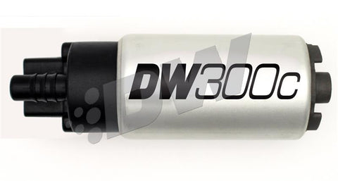 DeatschWerks 340lph DW300C Compact Fuel Pump w/ 06-11 Civic Set Up Kit (w/o Mounting Clips) - 9-307-1008