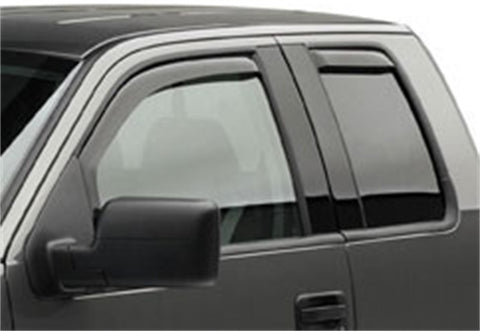 EGR 04+ Ford F/S Pickup Extended Cab In-Channel Window Visors - Set of 4 (573171) - 573171