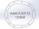 aFe Street Series Rear Differential Cover Raw 14-19 Chevrolet Silverado V8 4.3L / 5.3L / 6.2L - 46-71120A