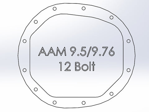 aFe Street Series Rear Differential Cover Raw 14-19 Chevrolet Silverado V8 4.3L / 5.3L / 6.2L - 46-71120A