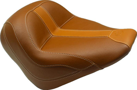 Mustang 06-17 Harley Dyna Wide Touring Passenger Seat - Black - 76119
