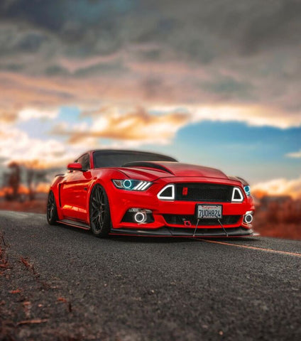 Oracle Ford Mustang 15-17 Halo Kit - ColorSHIFT w/o Controller - 2266-334