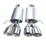 Kooks 09-13 Chevy Corvette C6 LS2/LS3 6.0L/6.2L OEM x 2 1/2in Axleback w/Pol tips - 21606300