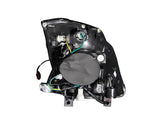 ANZO 2003-2005 Nissan 350Z Crystal Headlights Black - 121108