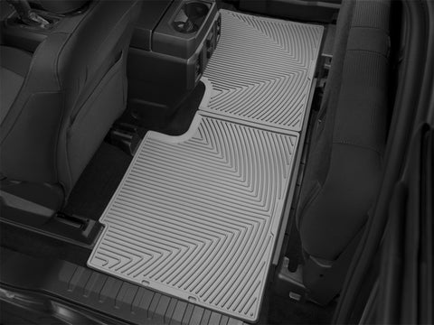 WeatherTech 2015-2020 Ford F-150 Rear Rubber Mats - Grey - W358GR
