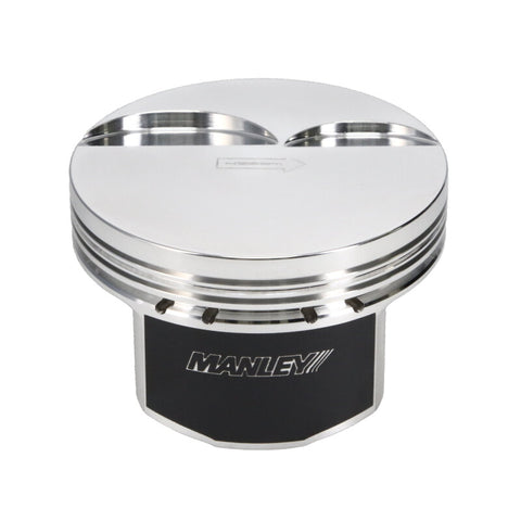 Manley Small Block Chevrolet LS Series 3.905in Bore -4cc Flat Top Piston Set - 592207C-8