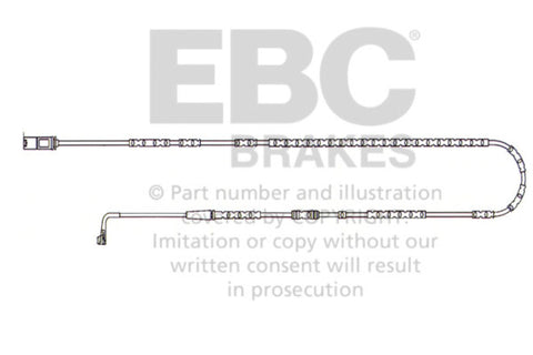 EBC 2009-2010 BMW Z4 3.0L (E89) Rear Wear Leads - EFA143