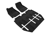 3D MAXpider 17-21 Tesla Model X Folding 7-Seat Elegant Black R1 R2 R3 - L1TL00504709