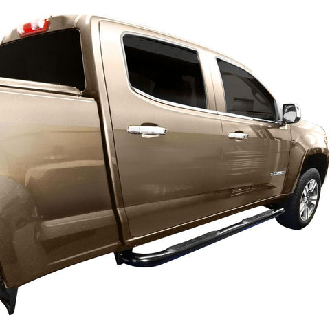 Westin 2015-2018 Chevrolet/GMC Colorado/Canyon Extended Cab E-Series 3 Nerf Step Bars - Black - 23-4005