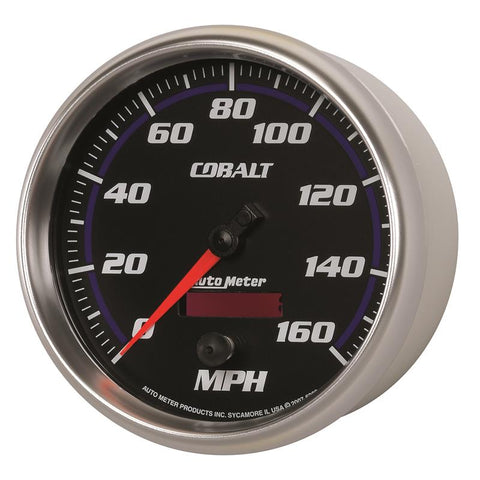 Autometer Cobalt 5in 160mph In-Dash Electronic Programmable Speedometer - 6289