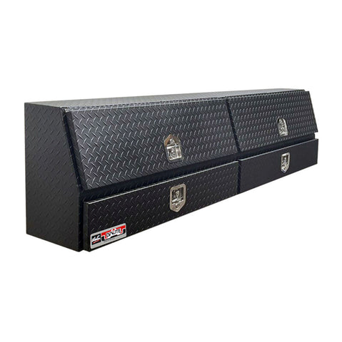 Westin Contractor TopSider 90in w/ Drawers & Doors - Textured Black - 80-TBS200-90D-BD-BT