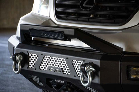 DV8 Offroad Bull Bar Add-On For DV8 Ford Bronco Bumpers - Fits 13in Elite Series Light Bar - LBUN-01