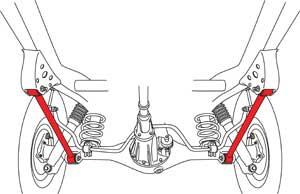 SPC Performance Toyota Lower Control Arms - 25955