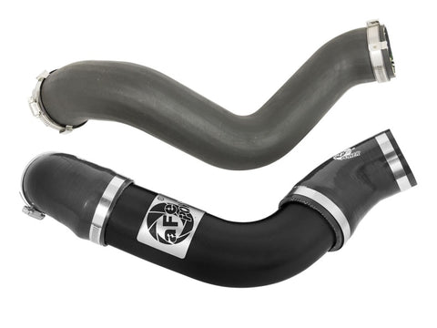 aFe BladeRunner Intercooler Tubes Black Hot/Cold Side for 15-16 Ford Mustang EcoBoost I4-2.3L (t) - 46-20254-B