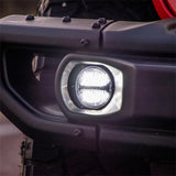 Rigid Industries 360-Series 4in LED SAE J583 Fog Light - White (Pair) - 36120