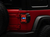 Raxiom 18-23 Jeep Wrangler JL Axial Series Linear LED Tail Lights- Blk Housing (Smoked Lens) - J170483