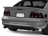 Raxiom 96-98 Ford Mustang Icon LED Tail Lights- Black Housing (Smoked Lens) - 389876