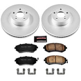 Power Stop 04-06 Subaru Baja Front Z17 Evolution Geomet Coated Brake Kit - CRK3038