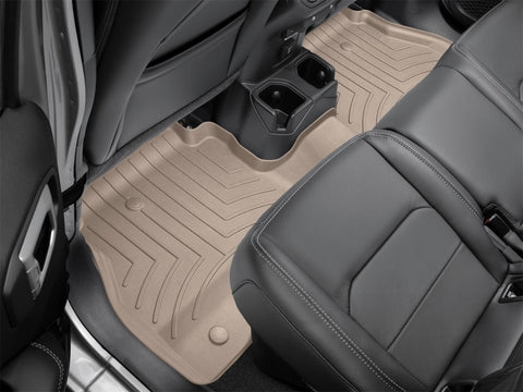 WeatherTech 2021+ Nissan Rogue Rear FloorLiner - Tan - 4516442