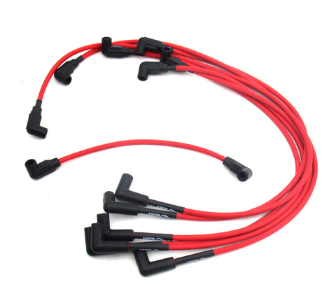 JBA 88-95 GM 4.3L Full Size Truck Ignition Wires - Red - W0840
