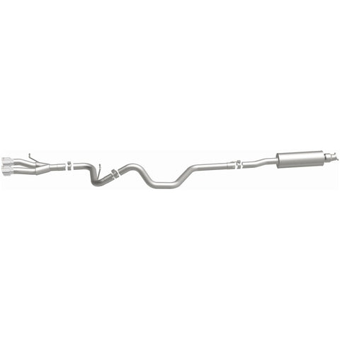 MagnaFlow 13 Hyundai Veloster 1.6L Turbo Dual Center Rear Exit Stainless Cat Back Perf Exhaust - 15215