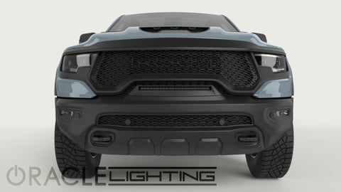 ORACLE Lighting 19-22 RAM Rebel/TRX Front Bumper Flush LED Light Bar System - White - 5885-001