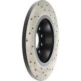 StopTech 10-11 & 13 Audi A3 Quattro / 10 VW GTI Mk VI Drilled Right CRYO-STOP Brake Rotor - 128.33129CR