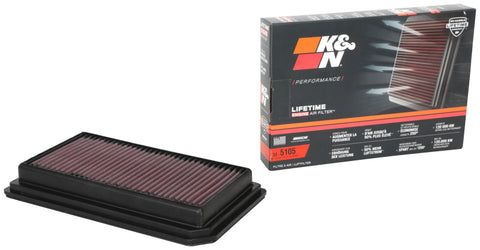 K&N 20-21 Cadillac CT5 V6 3.0L Replacement Air Filter - 33-5105